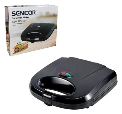 SSM 9976GD 700W για 2 Τοστ Μαύρη Sencor